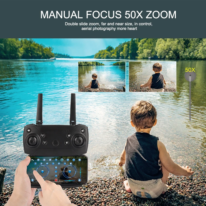 новый дрон k98 pro 2 4k hd двойной камер