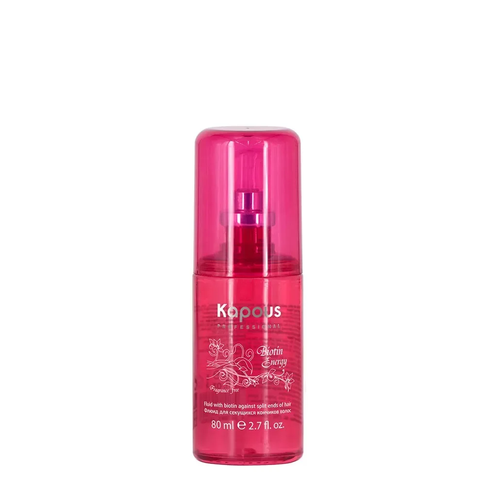 Kapous Fragrance free Флюид для секущихся кончиков волос с биотином 80 мл | Красота и