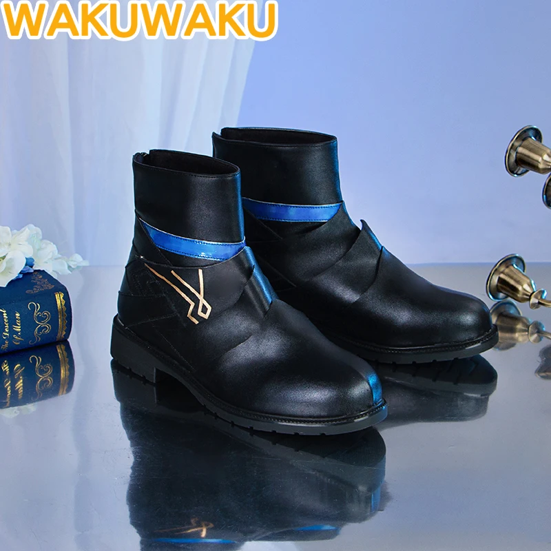 

PRE-SALE WakuWaku Miaowuxiaopu Game Genshin Impact Dainsleif Cosplay Shoes Halloween Dainsleif Cosplay Wig