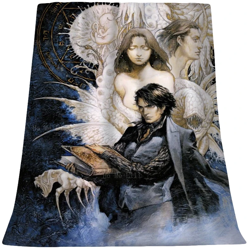 

Castlevania Lament Of Innocence Art Anime Gothic Moonlit Nights Death Tarot Card Rider Waite Smith Flannel Blanket By Ho Me Lili