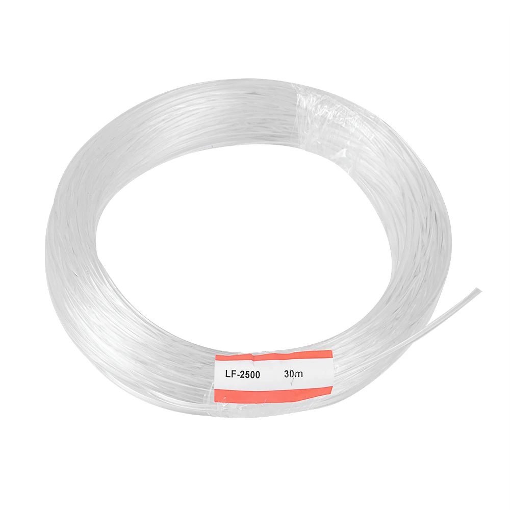 30～100 Meter smallest diameter 0.25mm～3mm end glow PMMA optic fiber cable for star ceiling decorative lighting images - 6