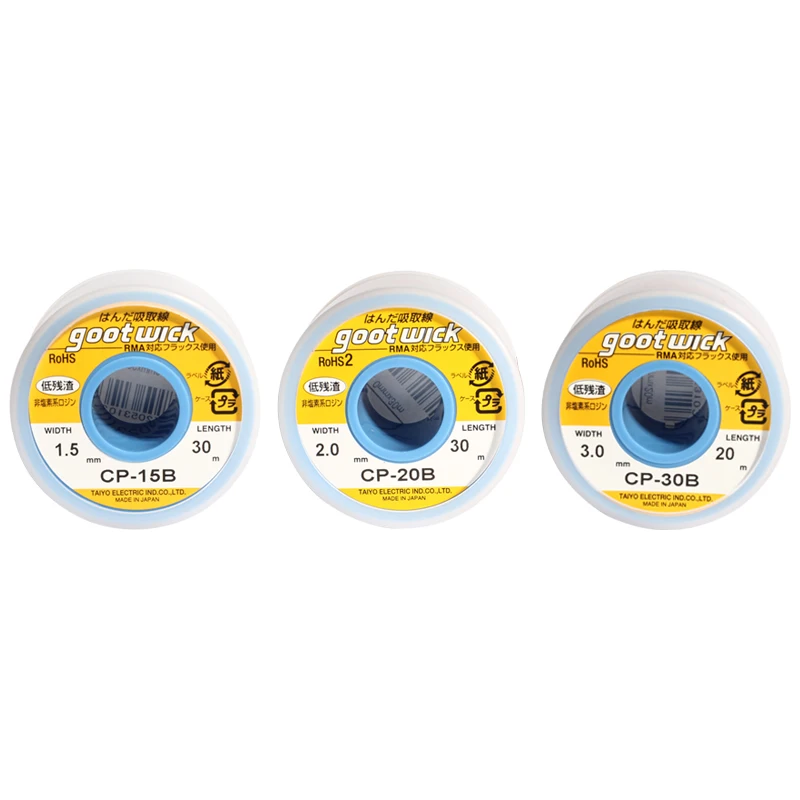 

Новинка 100%, оригинальная японская железная структура, безсвинцовая линия поглощения олова для RMA база, сварочный инструмент, аксессуары