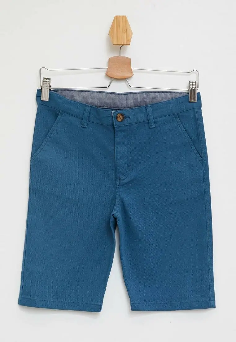 DeFacto/модные летние однотонные короткие детские повседневные свободные штаны