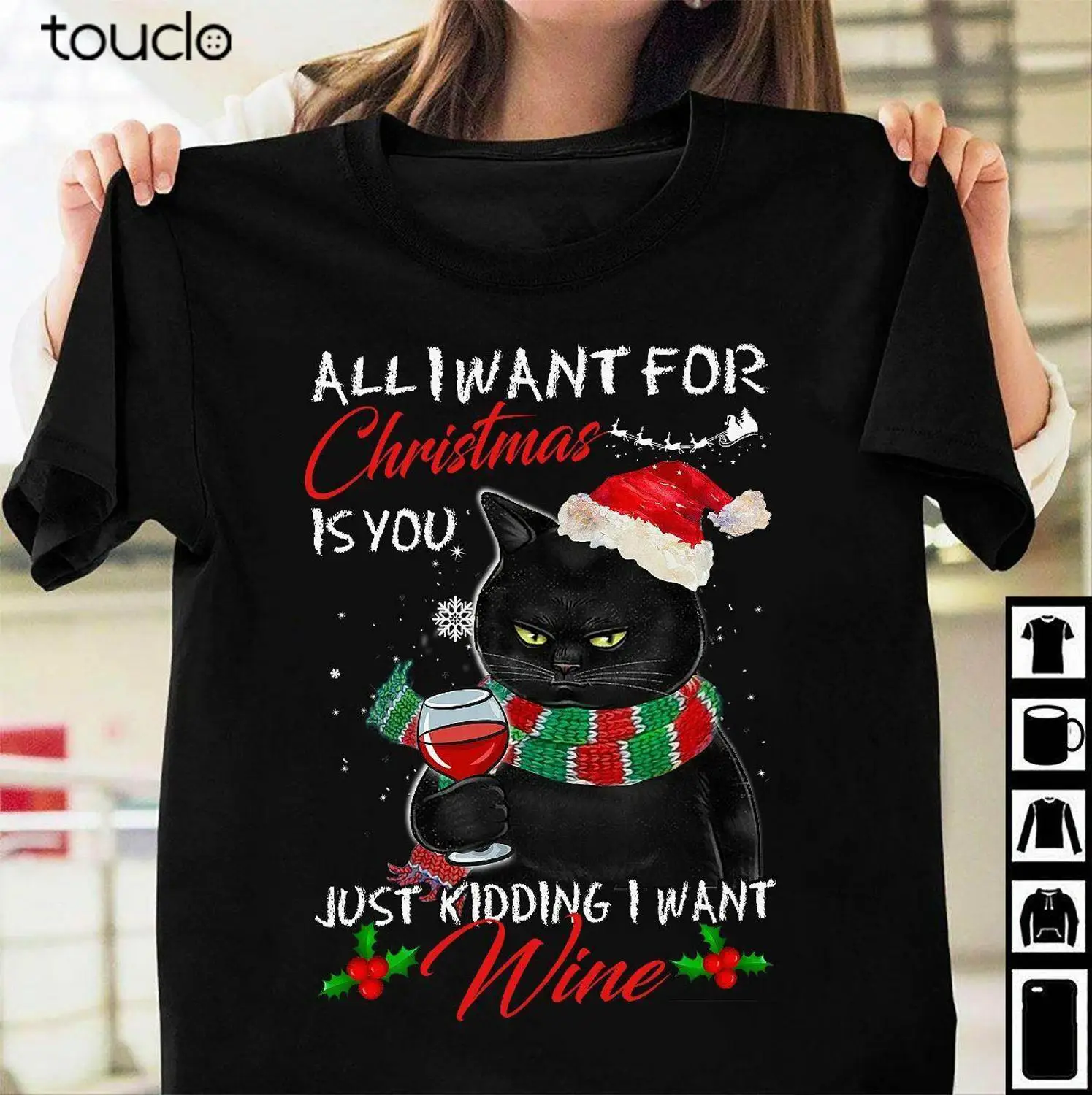 

Wine - All I Want For Xmas Is You Unisex T-shirt