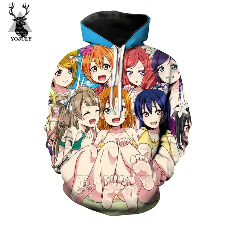 Ahegao, толстовки, Модная белая мужская Толстовка, 3d принт, аниме, сексуальный лоли, толстовка в стиле хип-хоп, с круглым вырезом, уличная одежда, топы, странные вещи - Цвет: 3