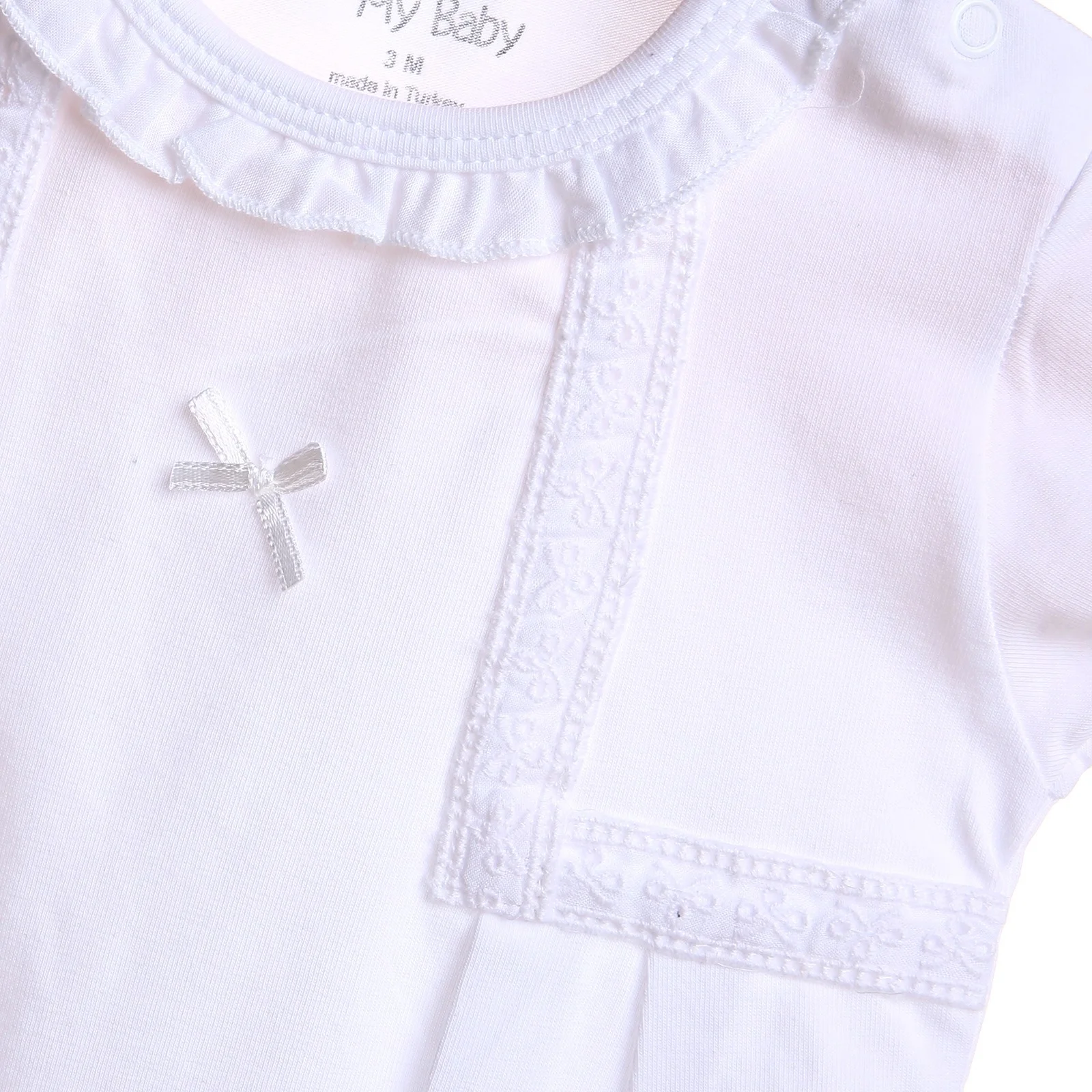 Ebebek For My Baby Angel/футболка с оборками и короткими рукавами для девочек| |