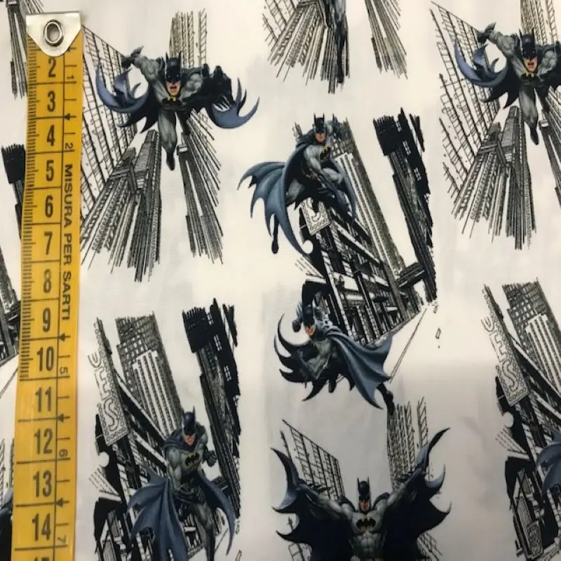 Хлопчатобумажные ткани с Бэтменом 100% поплин хлопка MARVEL детские Текстиль PERTEX | Дом