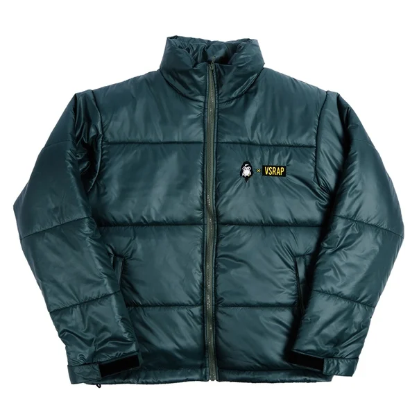 A3Boots x VSRAP Winter Jacket Green A3BOOTS VSRAP|Мужские парки| |