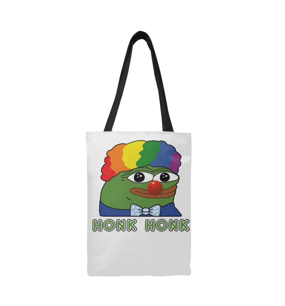 Сумка шоппер Clown Pepe|Хозяйственные сумки| |