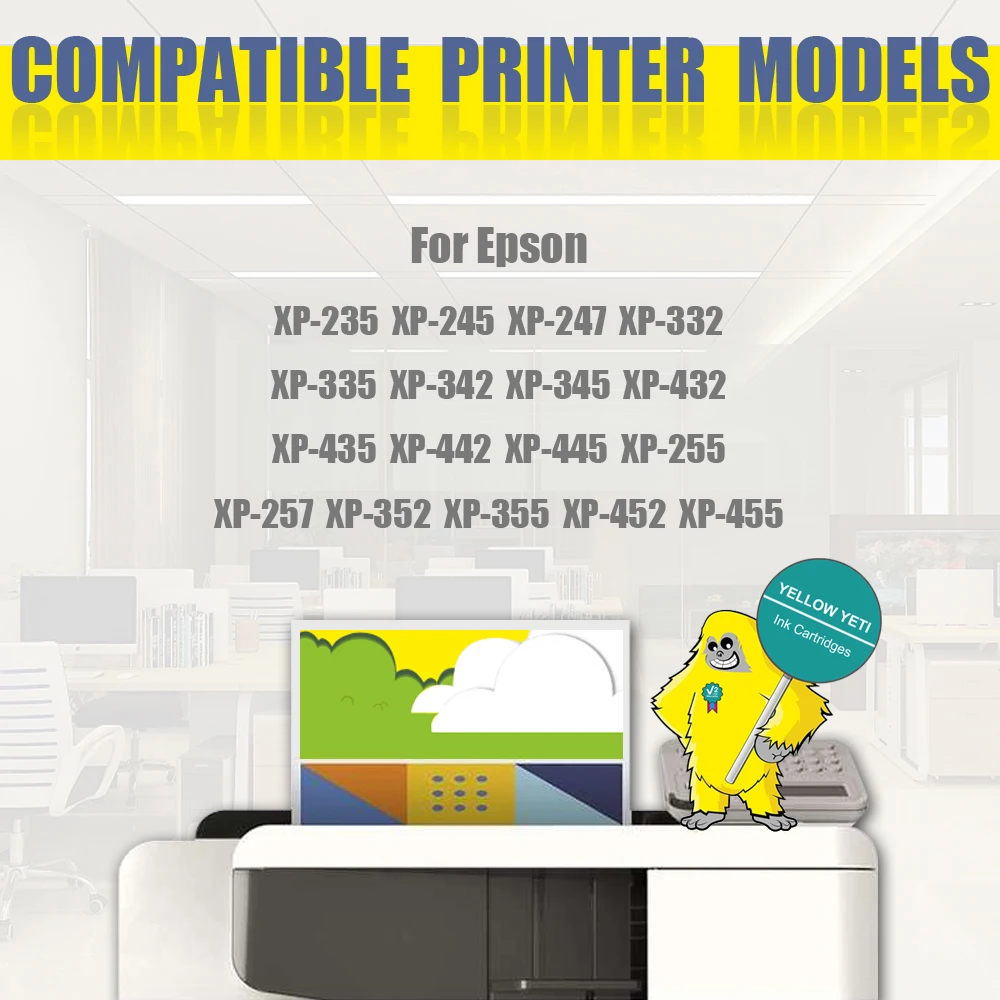 Совместимый 29XL T2991 чернильные картриджи T2994 для Epson XP257 XP352 XP345 XP432 XP435 XP442 XP445 XP255 XP355