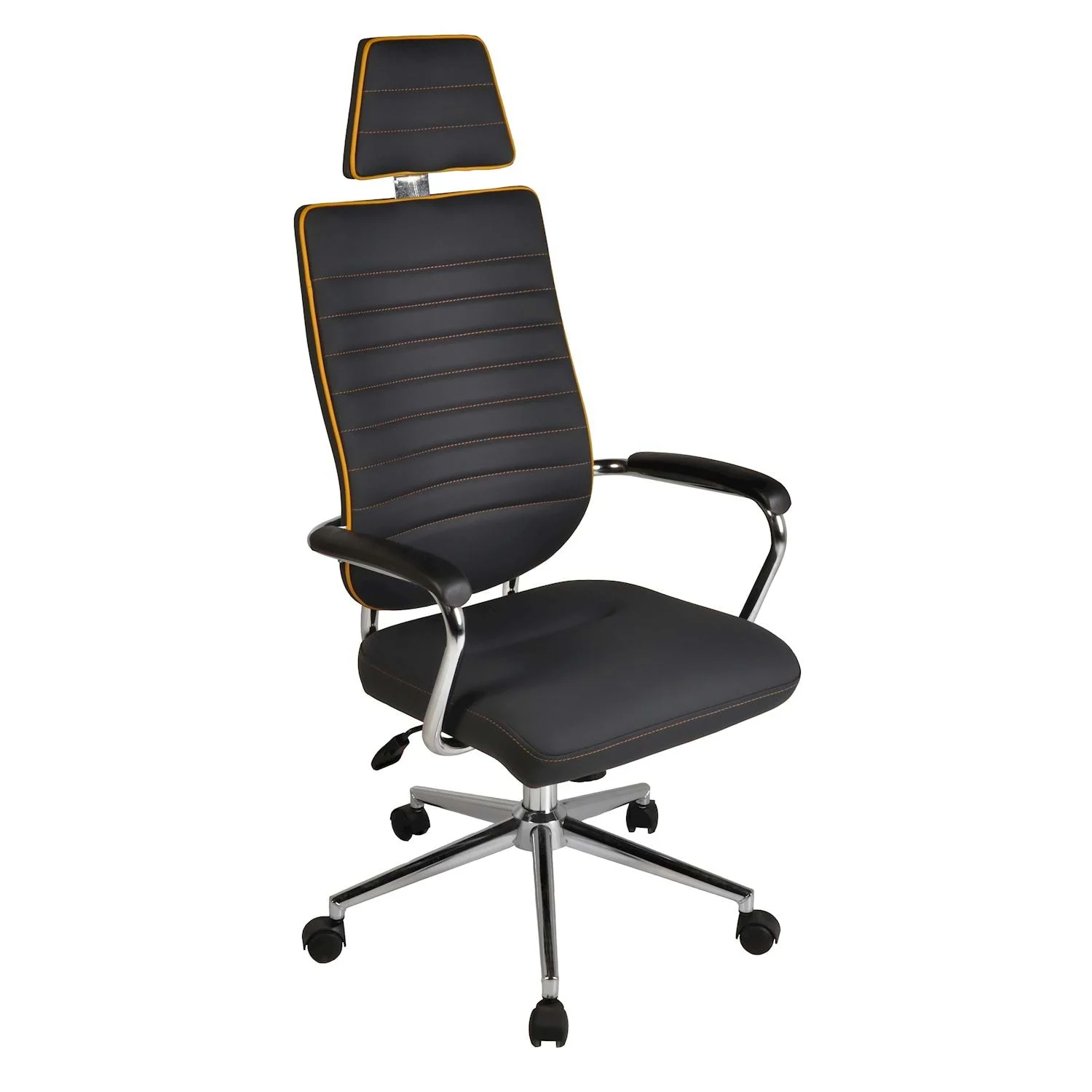 

Space Office Ronın Manager Chair-Anthracite-Yellow