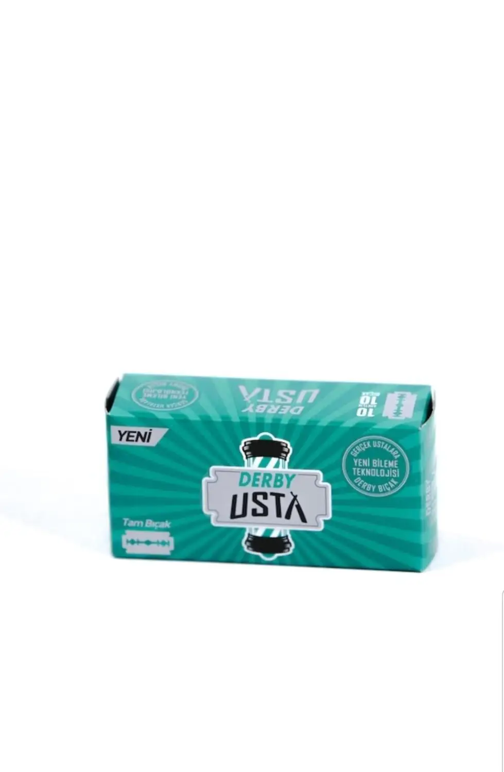 

Arko Shaving Soap Derby Master Double Edge Razor Blades 1 Pack/ 100 pcs