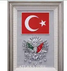 

Исламские подарочные столы и доски 71x94 см, большой оттоманский крест Tughra-роскошный стол с турецкими искусственными элементами