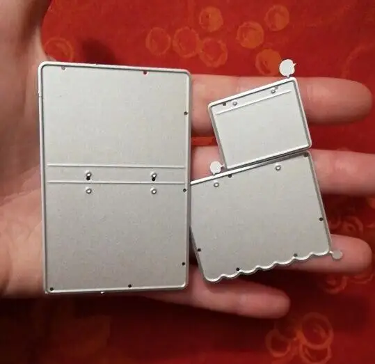 Металлические Вырубные штампы 3D для ноутбука вышитый шаблон рукоделия и
