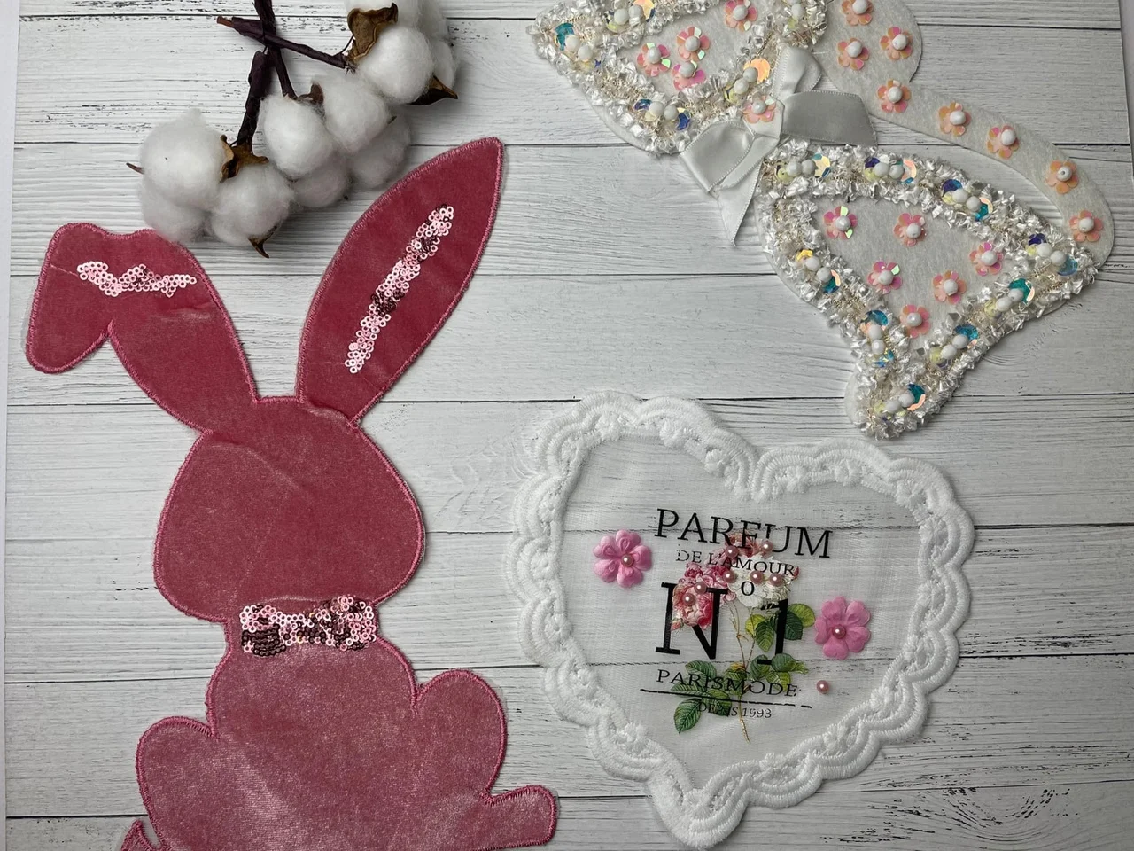 Нашивка на одежду пришивные аппликации патчи (набор 3 штук) |