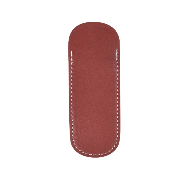 Flower leather knife case |