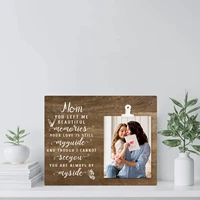 custom photo frame personalized wood photo frame picture photo display stand desktop ornaments wooden photo frames home decor