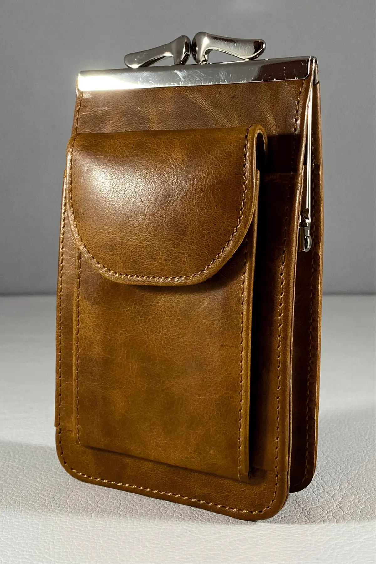 

New Fashion Genuine Leather All Color Cigarette Box Cigar Case Men Women Unisex Smoking Accessories Storage Free Shipping