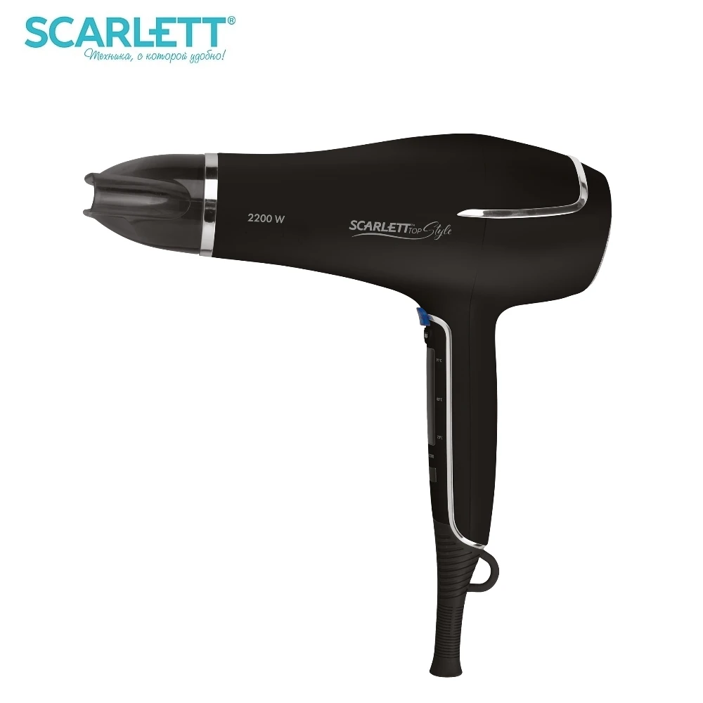 Сенсорный фен для волос Scarlett SC HD70I40 2200 Вт|Фены волос| |