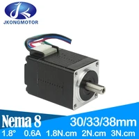 20 motor mini nema 8 33mm 2 0n cm 4 lead 1 8deg 0 6a 20x20x33mm stepper motor for cnc xyz 3d printer
