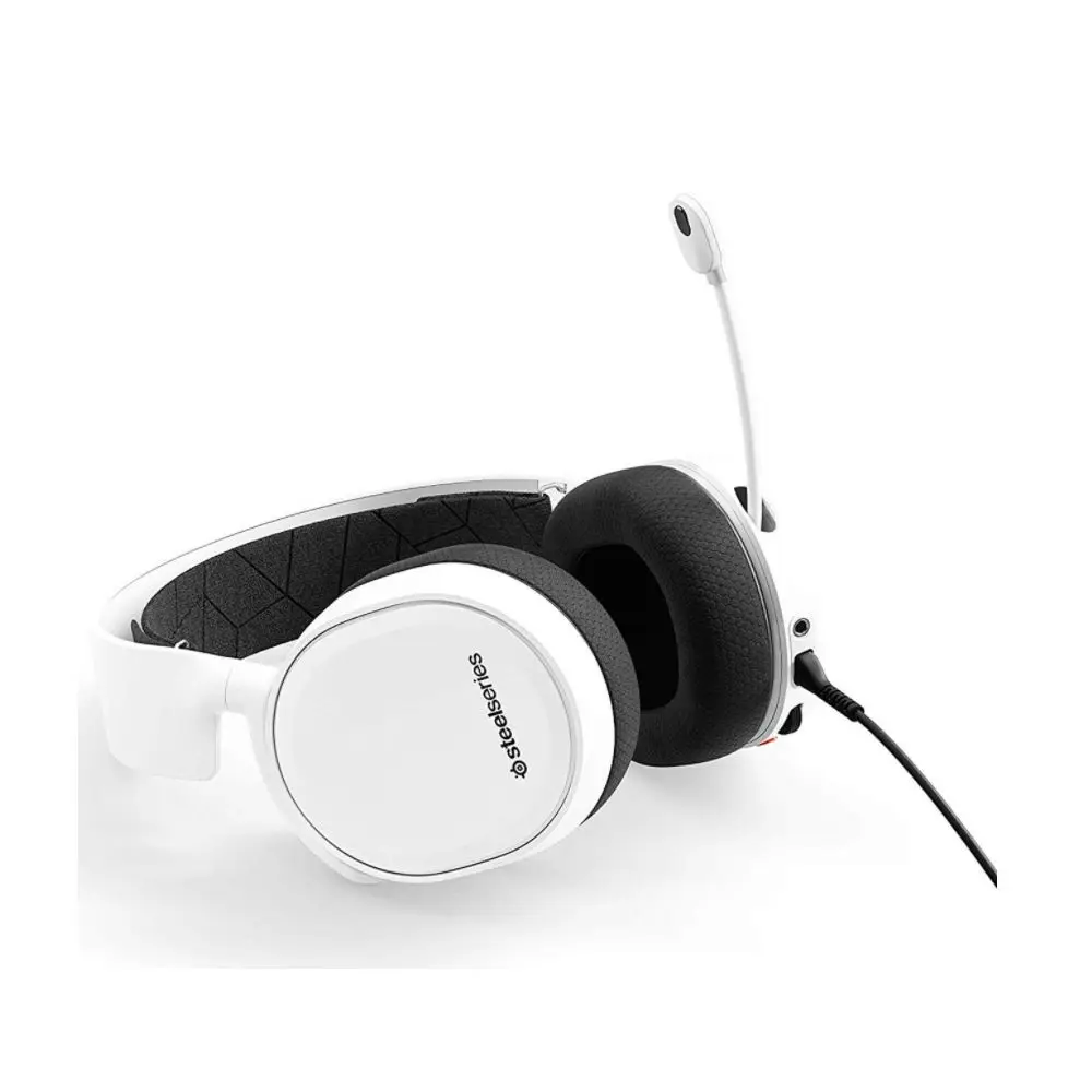 Игровые наушники SteelSeries Arctis 3 белые (40 мм 3.5 mm 4-Pole) | Электроника