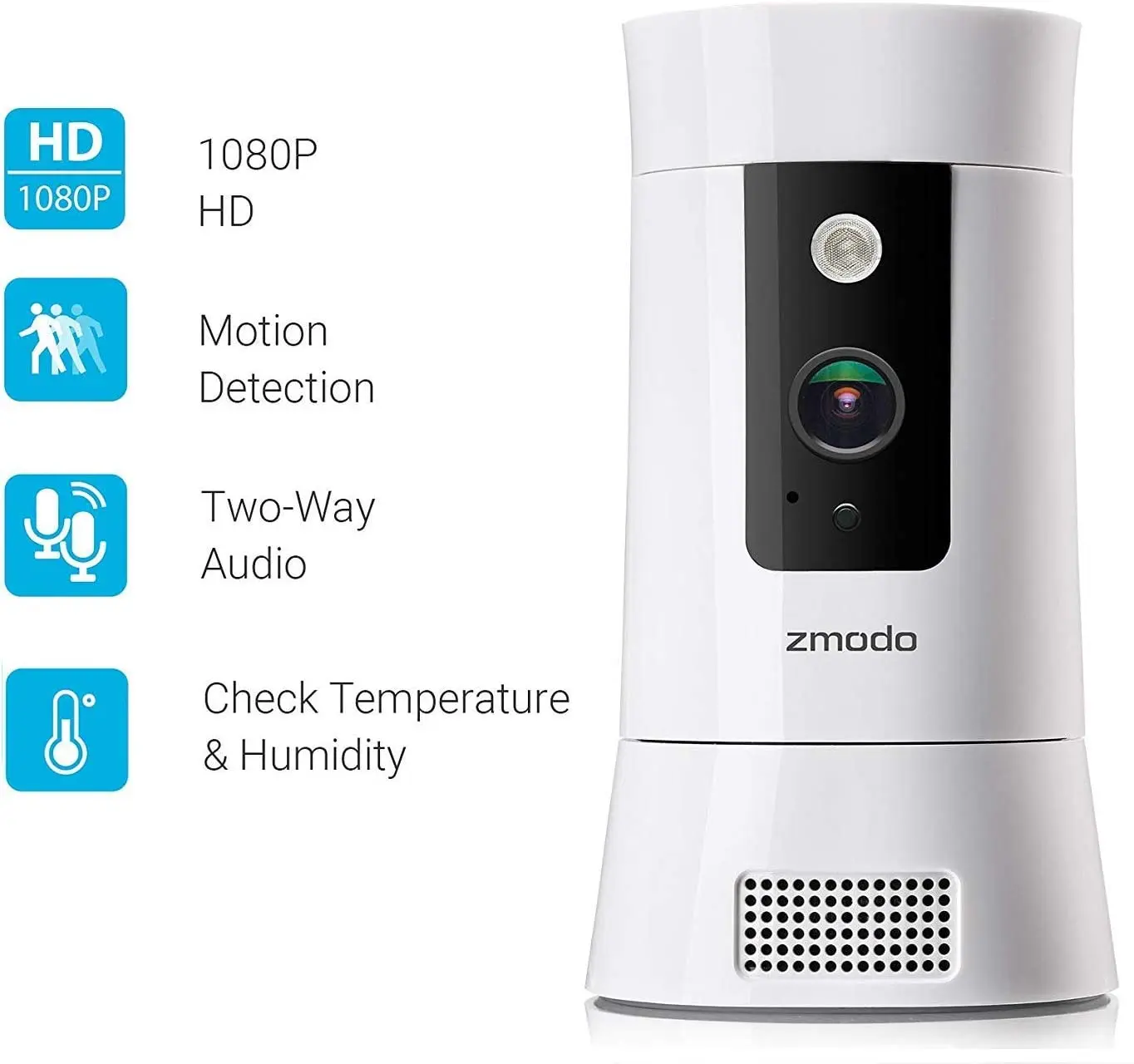 Zmodo 1080P Wireless Camera, WiFi Home Indoor Security, with