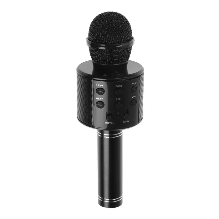 Микрофон для караоке Belsis MA3001BE Bluetooth FM microSD чёрный | Электроника