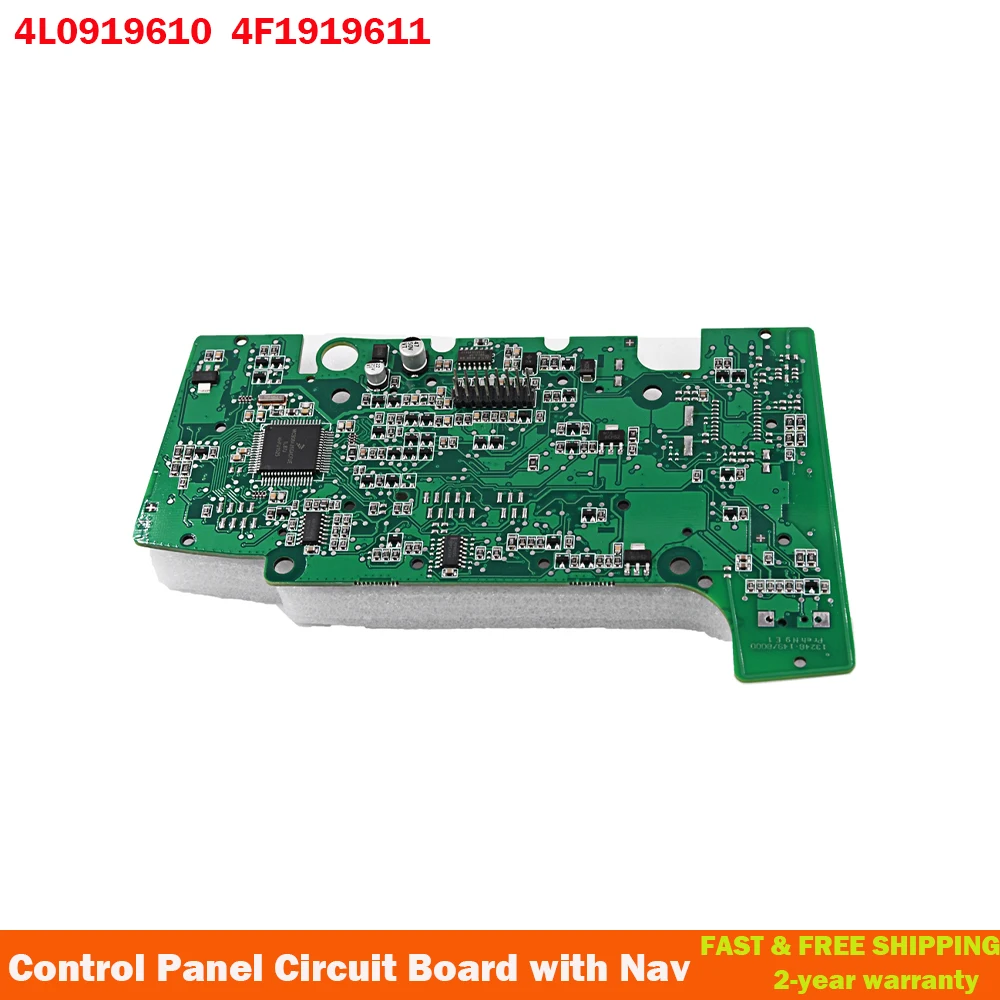 

4F1919611 4L0919610 Multimedia MMI Control Panel Board with Navigation For AUDI Q7 2005 2007 2008 2009 A6 S6 2005-2011 919 611