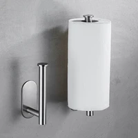 kitchen roll paper accessory wall mount toilet paper holder stainless steel bathroom tissue towel accessories rack holders