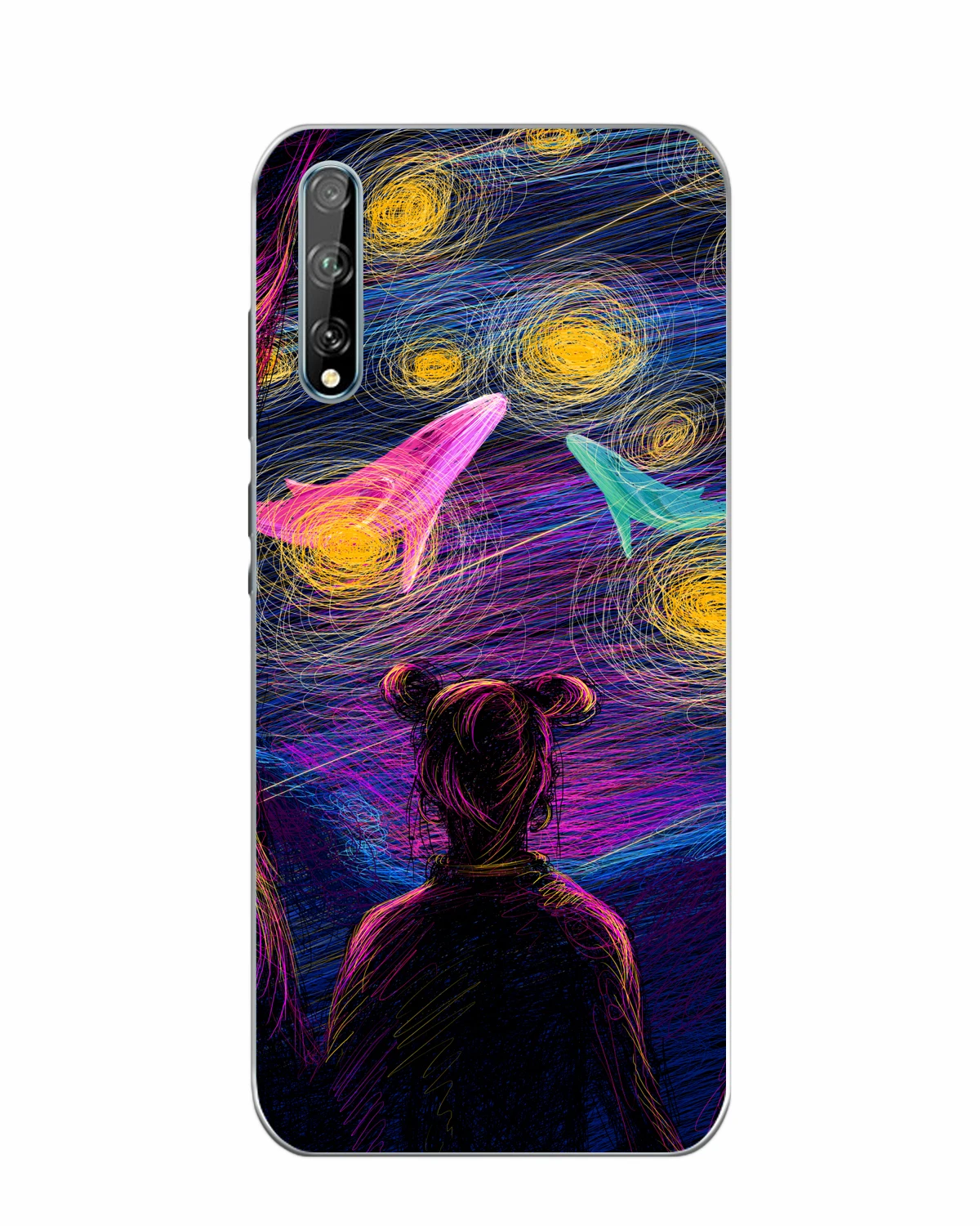 Силиконовый чехол Мобилиус на Huawei Y8p / Honor 30i рисунок Космос