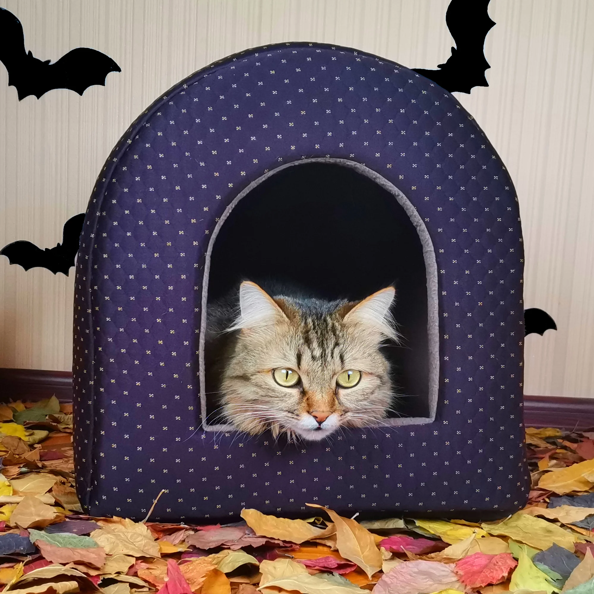 Лежанка для собак туннель домик лежак кровать питомца собаки щенка кошки котенка