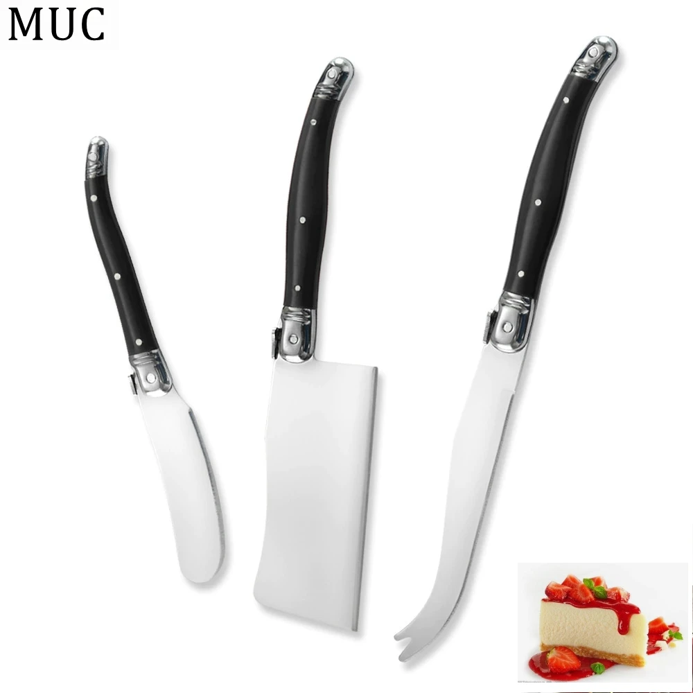 DAMASK кухонные инструменты набор из 3 предметов ножи для сыра высококачественной