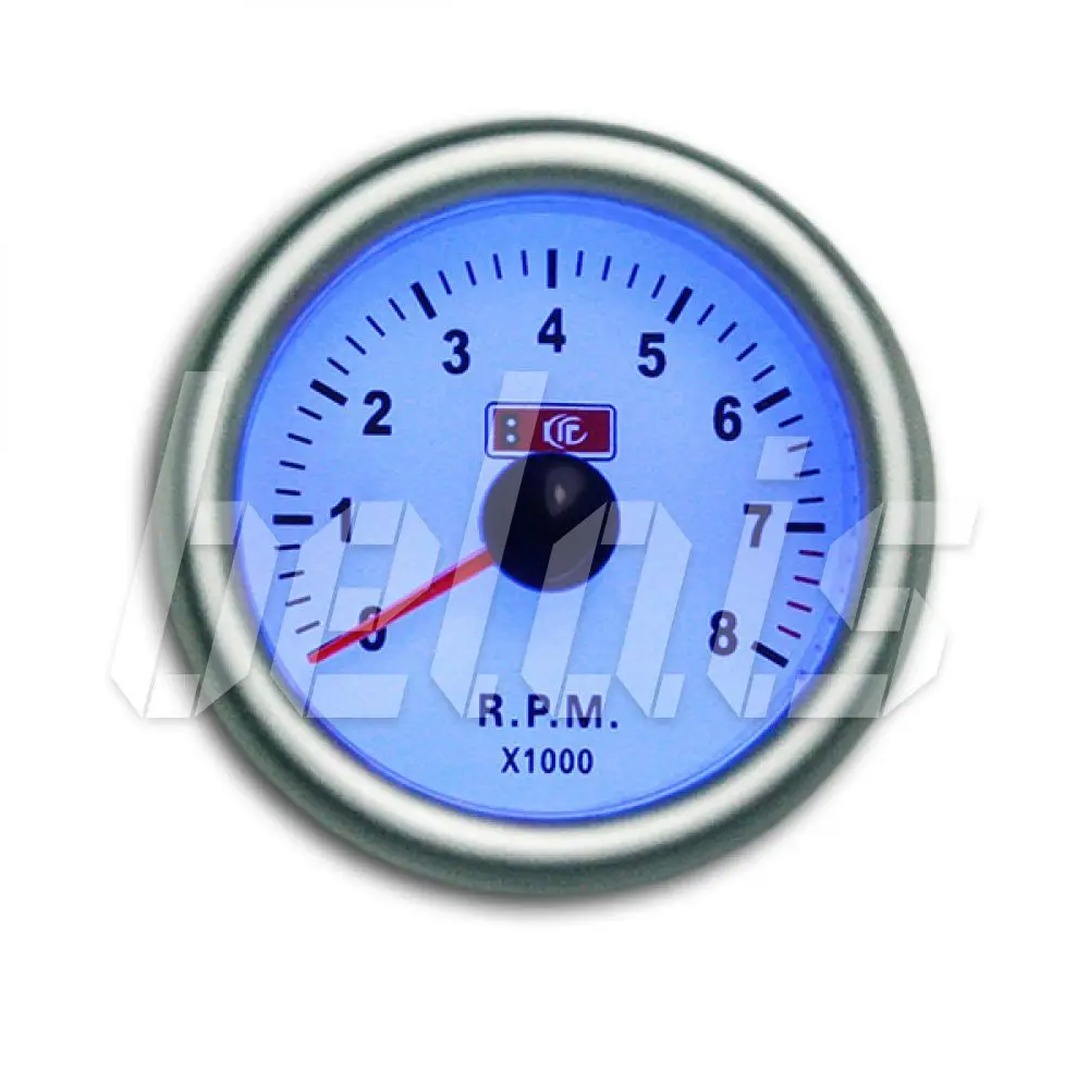 Тахометр Ket Gauge (Ø52 8000 RPM) #LED7705 | Инструменты