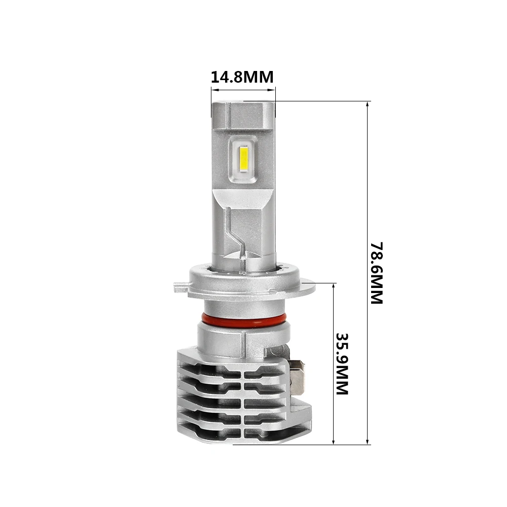 Светодиодные лампы Vizant M4 цоколь H7 с чипом CREE Tech 4500lm 5000k (2 шт.) | Автомобили и