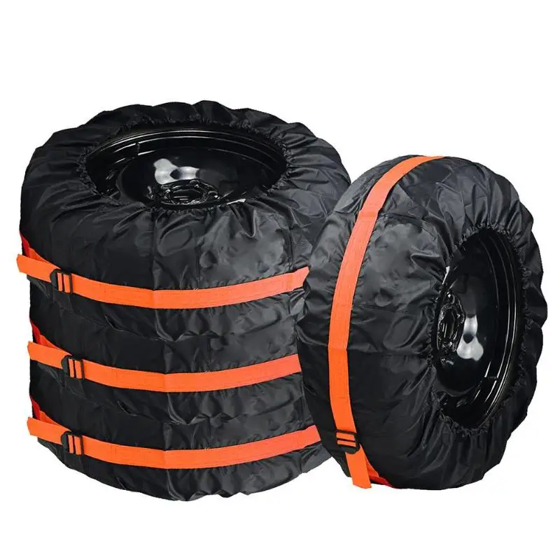 Чехол для запасных шин полиэстеровый чехол хранения зимних и летних