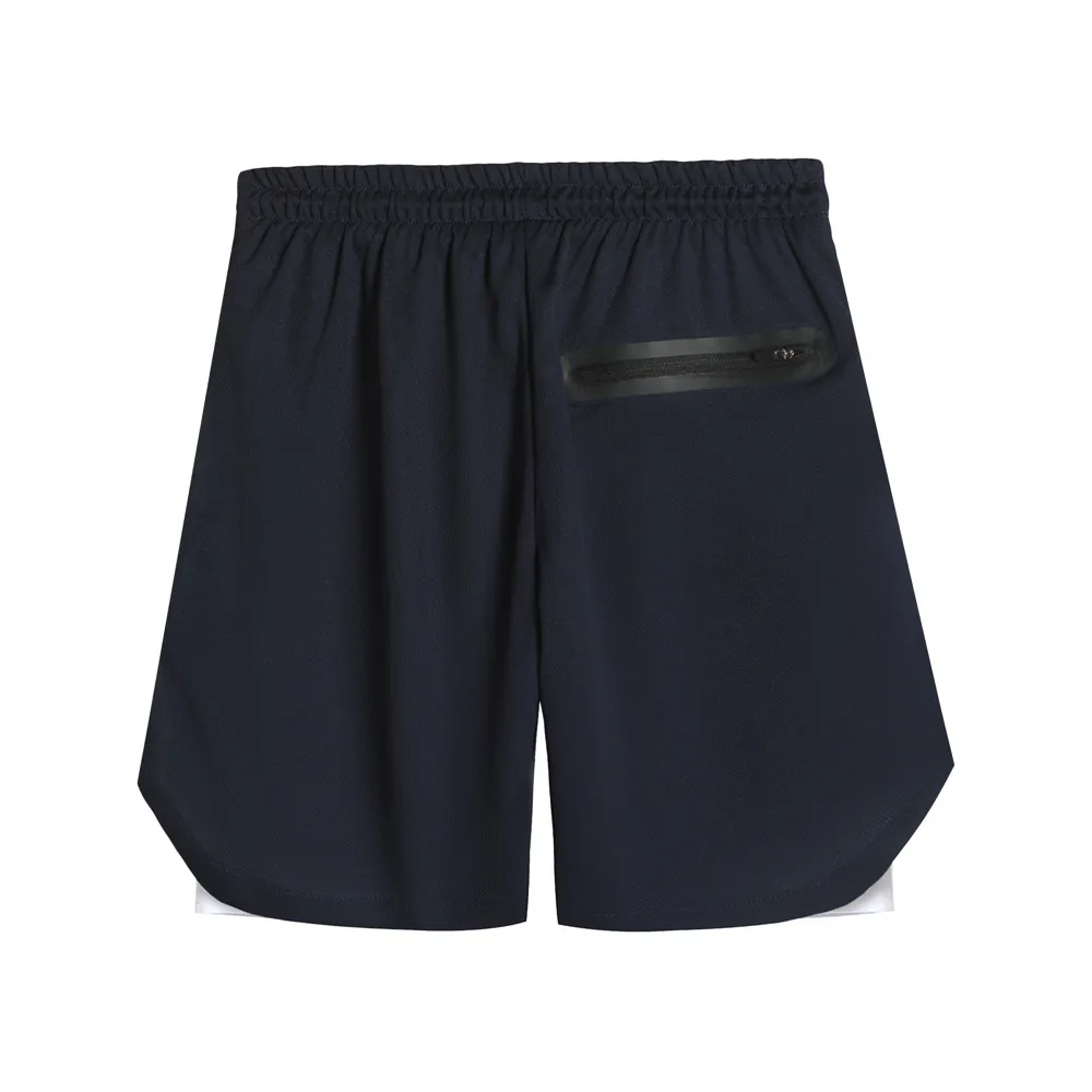 Мужские шорты для бега 2 в 1 мужские спортивные быстросохнущие тренировочные