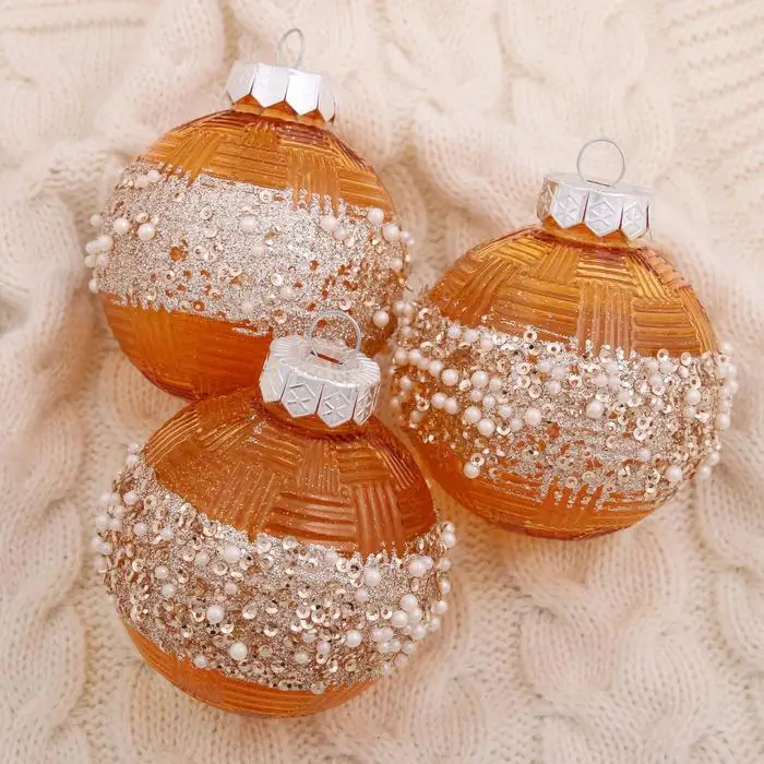 Набор шаров пластик d-8 см 3 шт ' Поясок' (комплект из шт) |