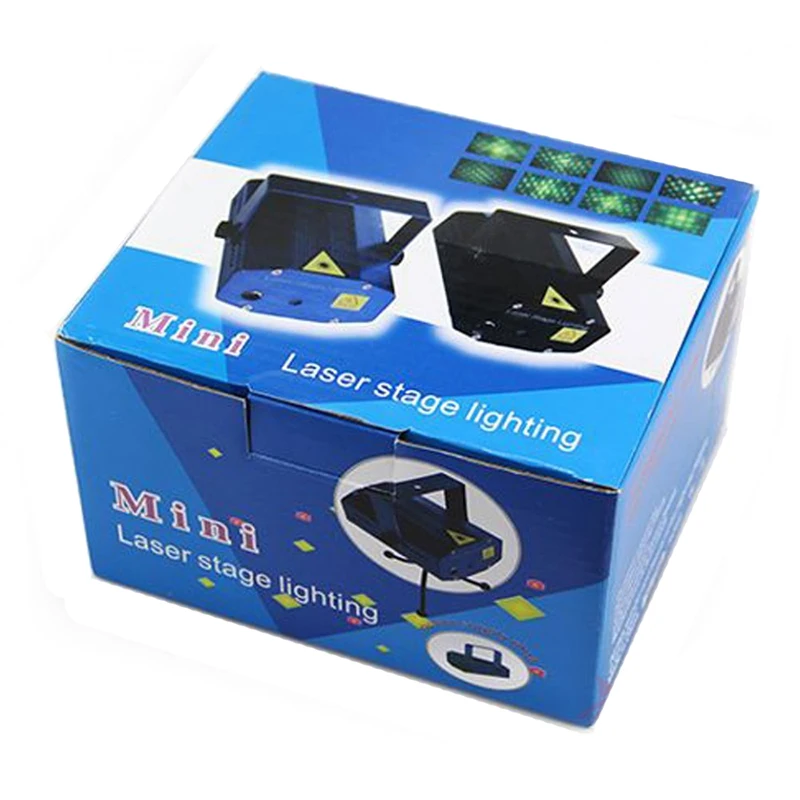 Лазерный мини проектор Mini Laser Stage Lighting C0008 | Лампы и освещение