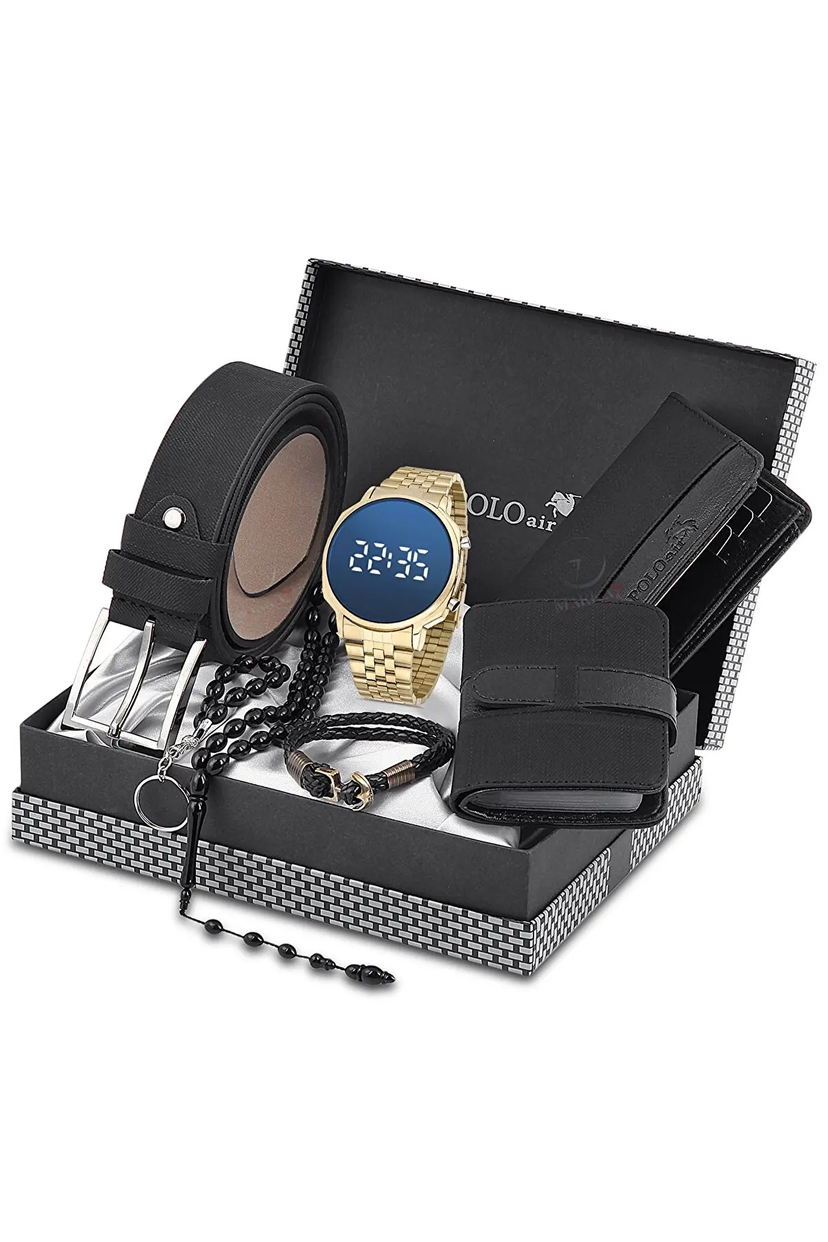 

Мужские наручные часы и кошелек, браслет, комбинированные наручные часы, подарок, особый день рождения