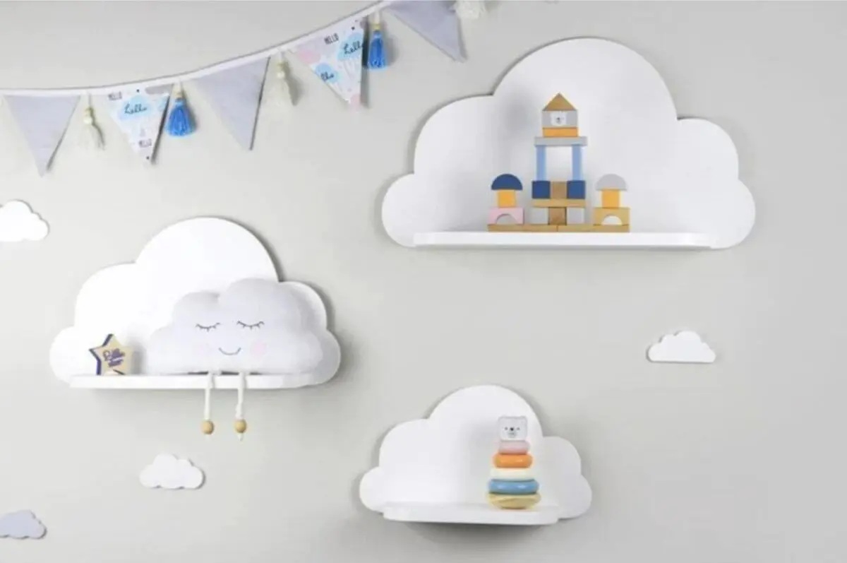 Настенная полка украшение для спальни детской комнаты |