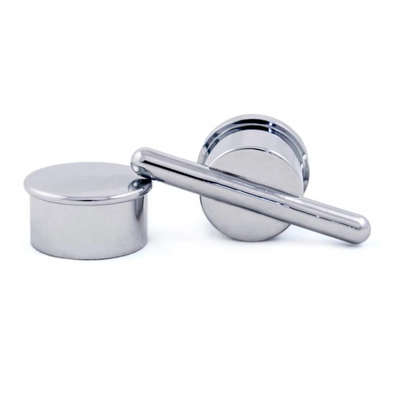 Ручки 2 шт. для двери. Душевая кабина. Для одного и двух отверстий в стекле. Дверные