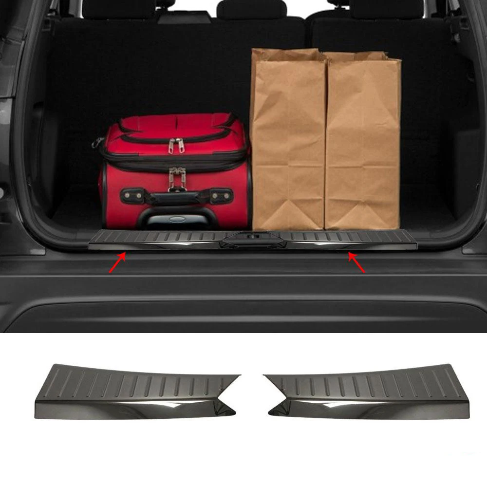

Ford Kuga 2 Black Chrome Rear Trunk Sill 2 Piece Stainless Steel (2012-2016)