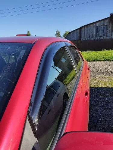 Ветровики для тойота корола королла дефлекторы окон дождевики окна козырьки