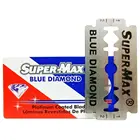 Лезвия для бритвы Super Max Blue Diamond с двойной кромкой, 50, 100, 200 шт., бесплатная доставка