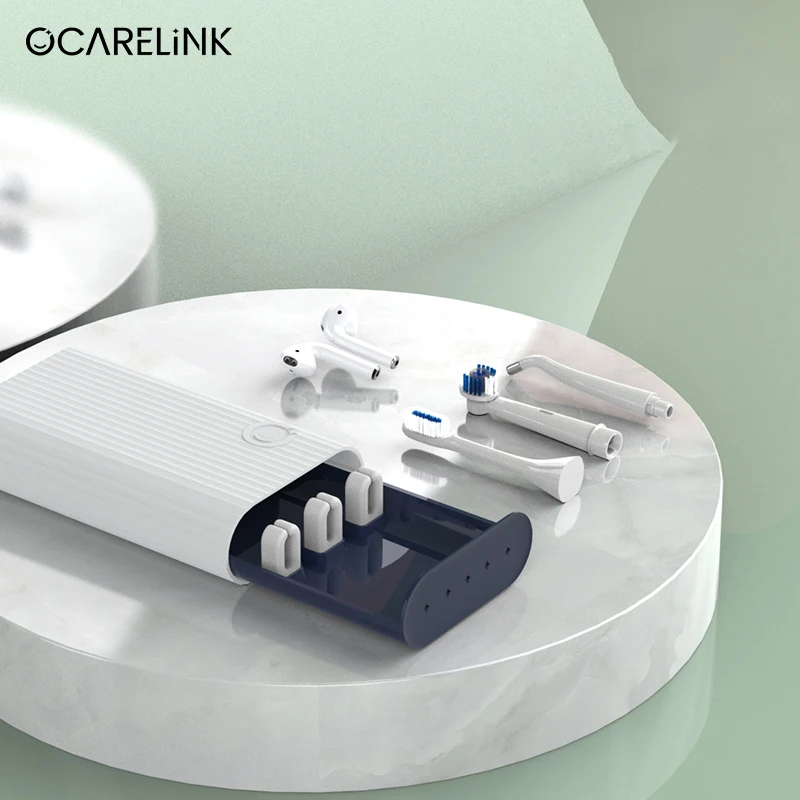 

China Manufacture oral irrigator nozzle automatic intelligent small portable UV ultraviolet sterilization box travel toothbrush