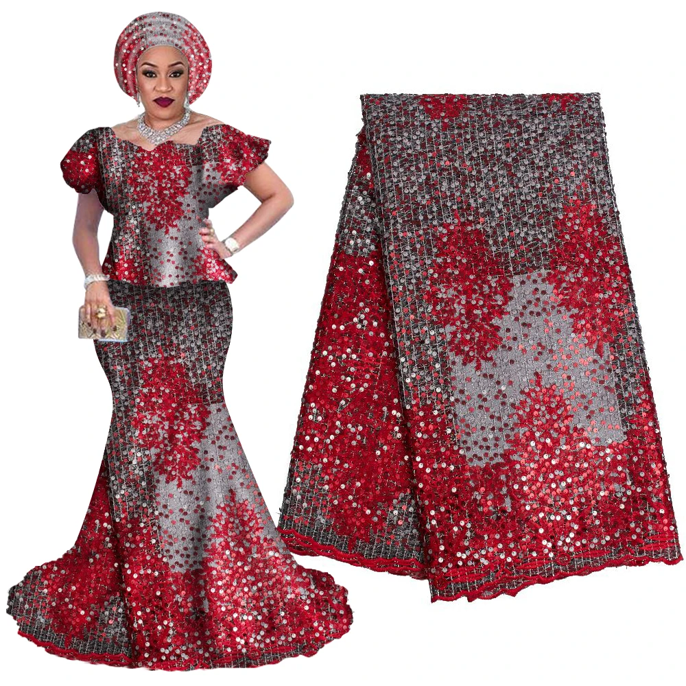 2019 французская кружевная ткань с блестками высокое качество африканский тюль