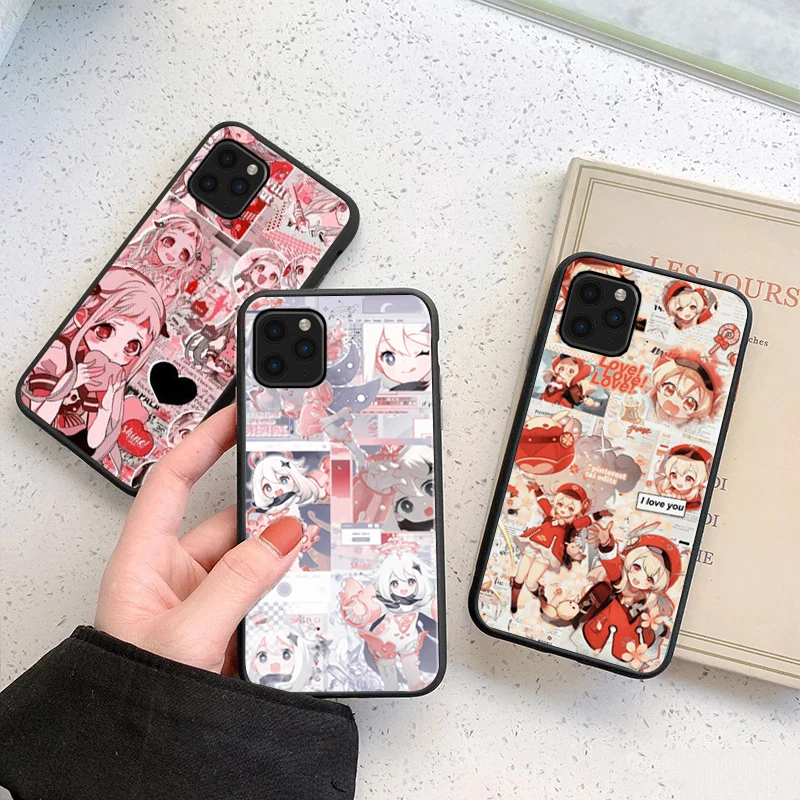 

Genshin Impact Aesthetics Phone Case For iPhone 11 12 13 XS XR X Pro MAX 6 6S 7 8 Plus SE 2020 Coque Soft TPU Cases