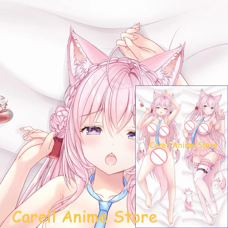 

Dakimakura Anime Hololive Hakui Koyori VTuber Double-Sided Print Life-size Body Pillow Cover