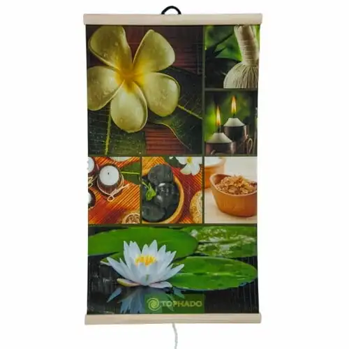 Обогреватель-картина настенный энергосберегающий Технологии 21 Лотос 104х60 см |