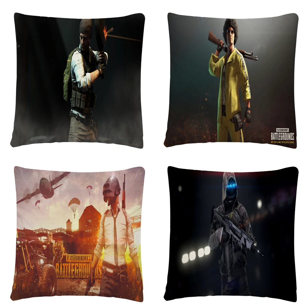 PUBG игры Герой мультфильма обои постельное белье Чехол для подушки домашнего